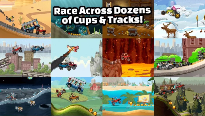 hill climb racing 2 mod apk (unlimited money diamond and fuel