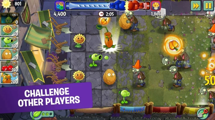 Plants vs Zombies 2 11.0.1 Взлом на Андроид скачать